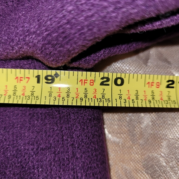 NWT Ryu Swing Coat Jacket in Purple Puff Sleeves & Big Bow Size Medium - Picture 11 of 13